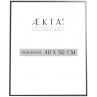 Cadre alu AEKTA - NOIR Mat - Pour format 40x50cm