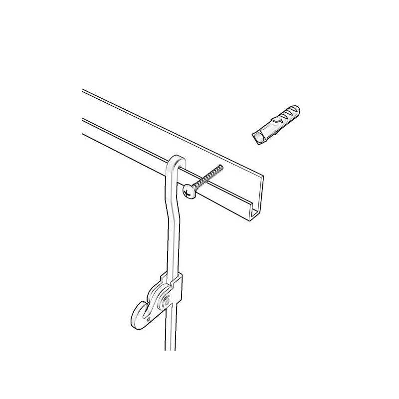 Cimaise - Rail J-Rail 200cm