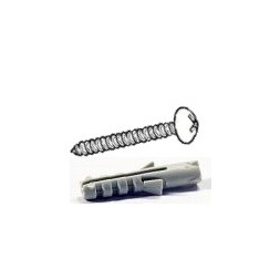 Vis et cheville pour J-Rail Basic et J-Rail Galerie