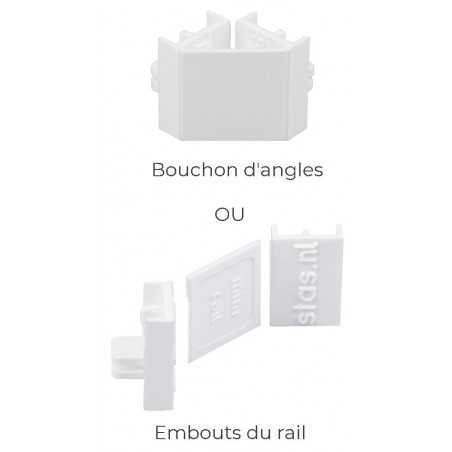 Lot De 10 Embouts Blancs Pour Système De Cimaise - Neufs - Neumann